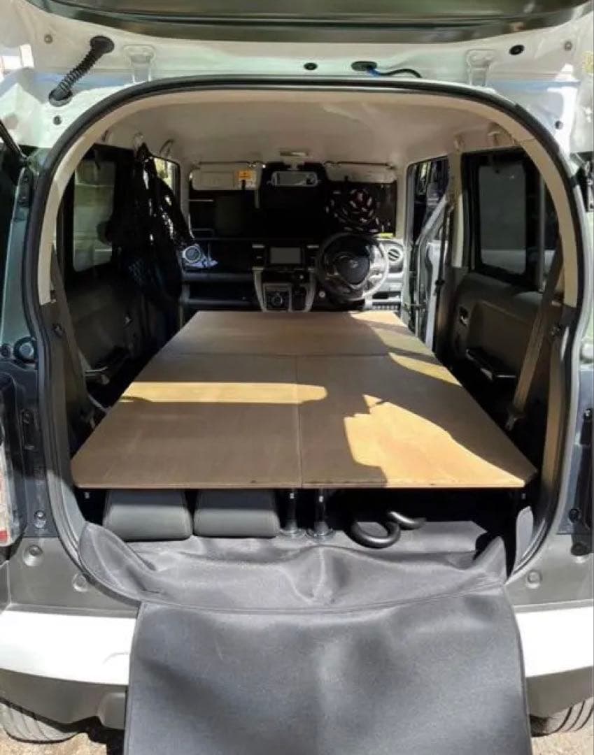 最終値下げ】車中泊用 手作りフラットベッドキット スズキハスラー