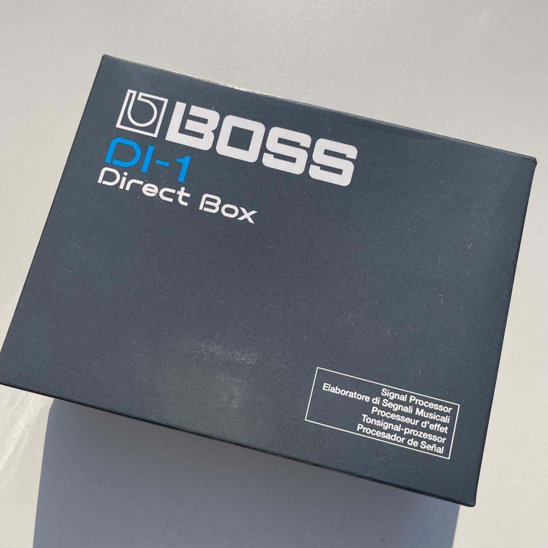 ① BOSS DI-1 Direct Box 美品 BOSS DI-1 Direct Box – nafiriguitar.com
