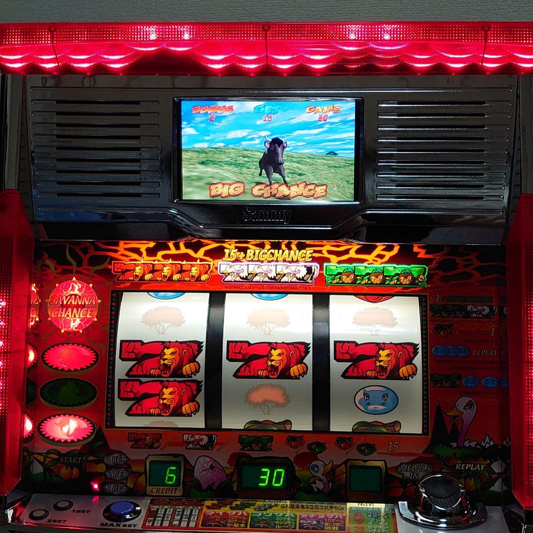 パチスロ 猛獣王 実機 4号機 【送料無料】 - メルカリ