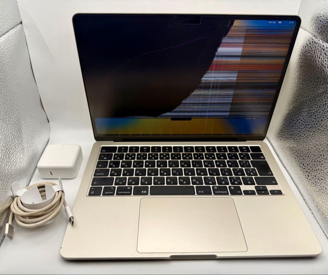 液晶割れジャンク】Mac Book Air M2 13.6 8GB 512GB - メルカリ