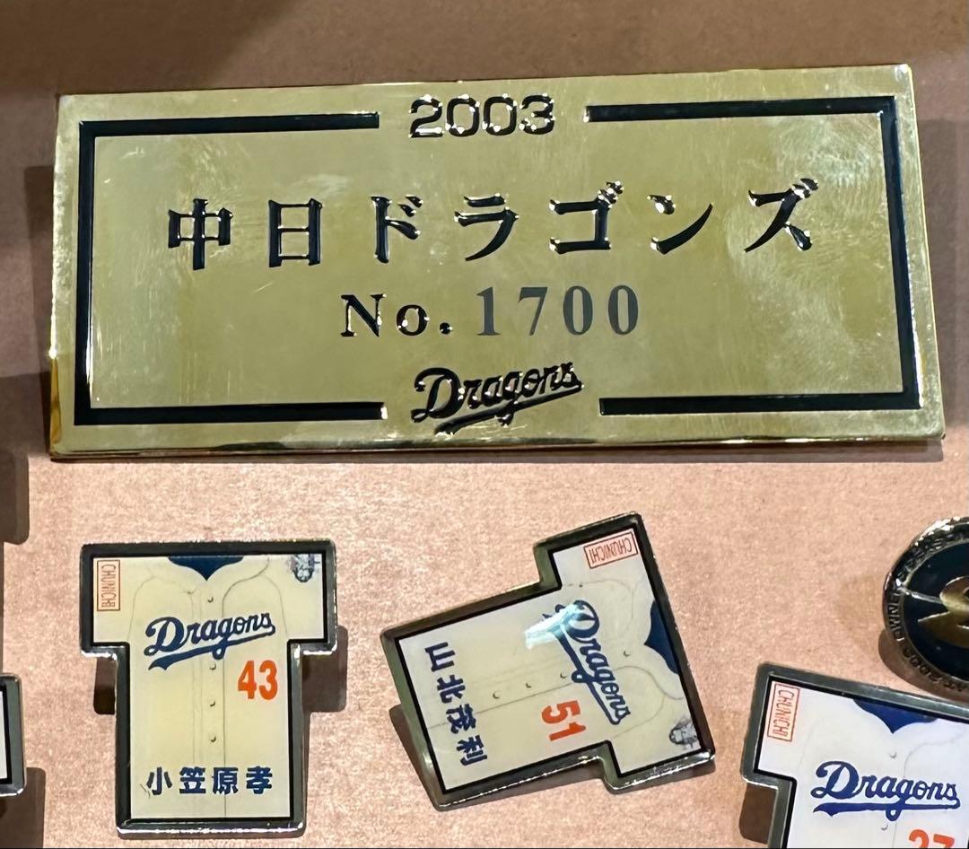まとめ売り】中日ドラゴンズ 2003年メンバー 記念ピンバッジ - メルカリ