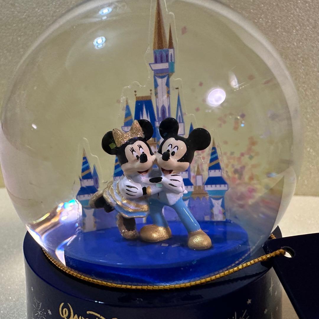ディズニーワールド 50周年 スノードーム スノーグローブ ミッキー