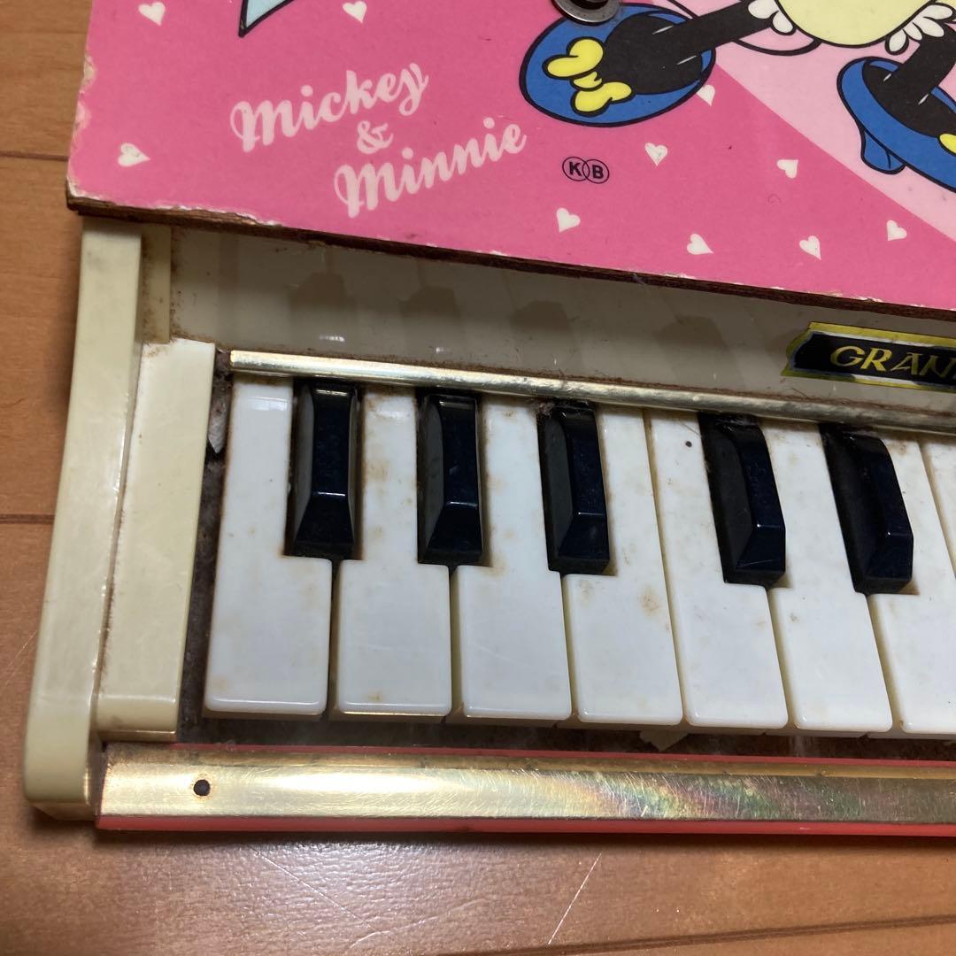ミッキー・ミニー グランドピアノおもちゃ、パズル - メルカリ