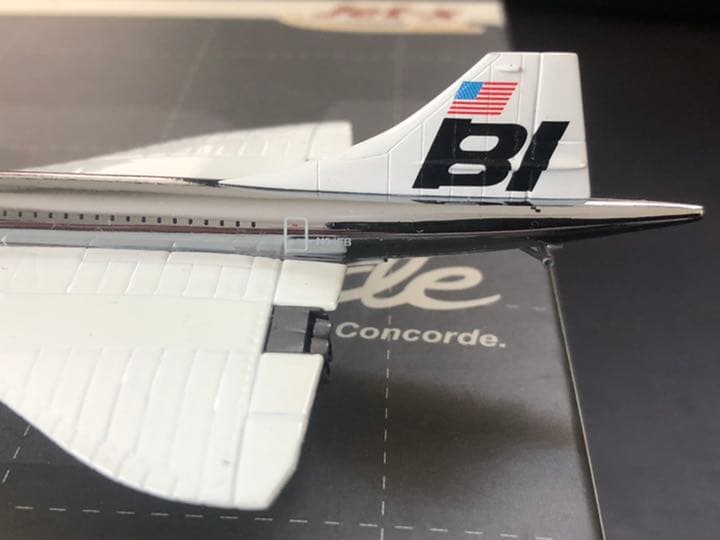 Jet-X 1/400 Concorde BRANIFF ChromeBraniff Airways Concorde