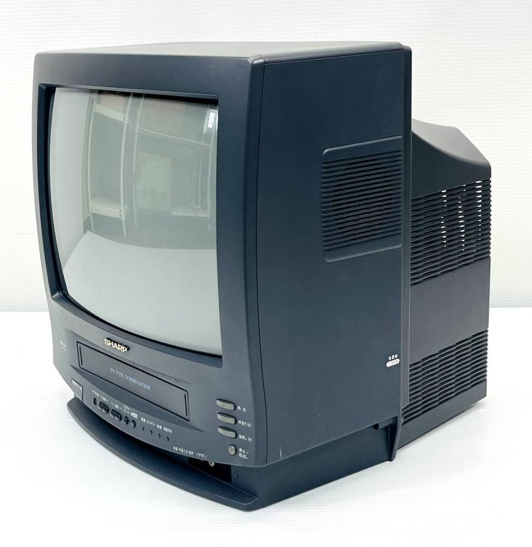 レトロゲームOK】SHARP VT-14M40 カラーテレビ テレビデオ - メルカリ