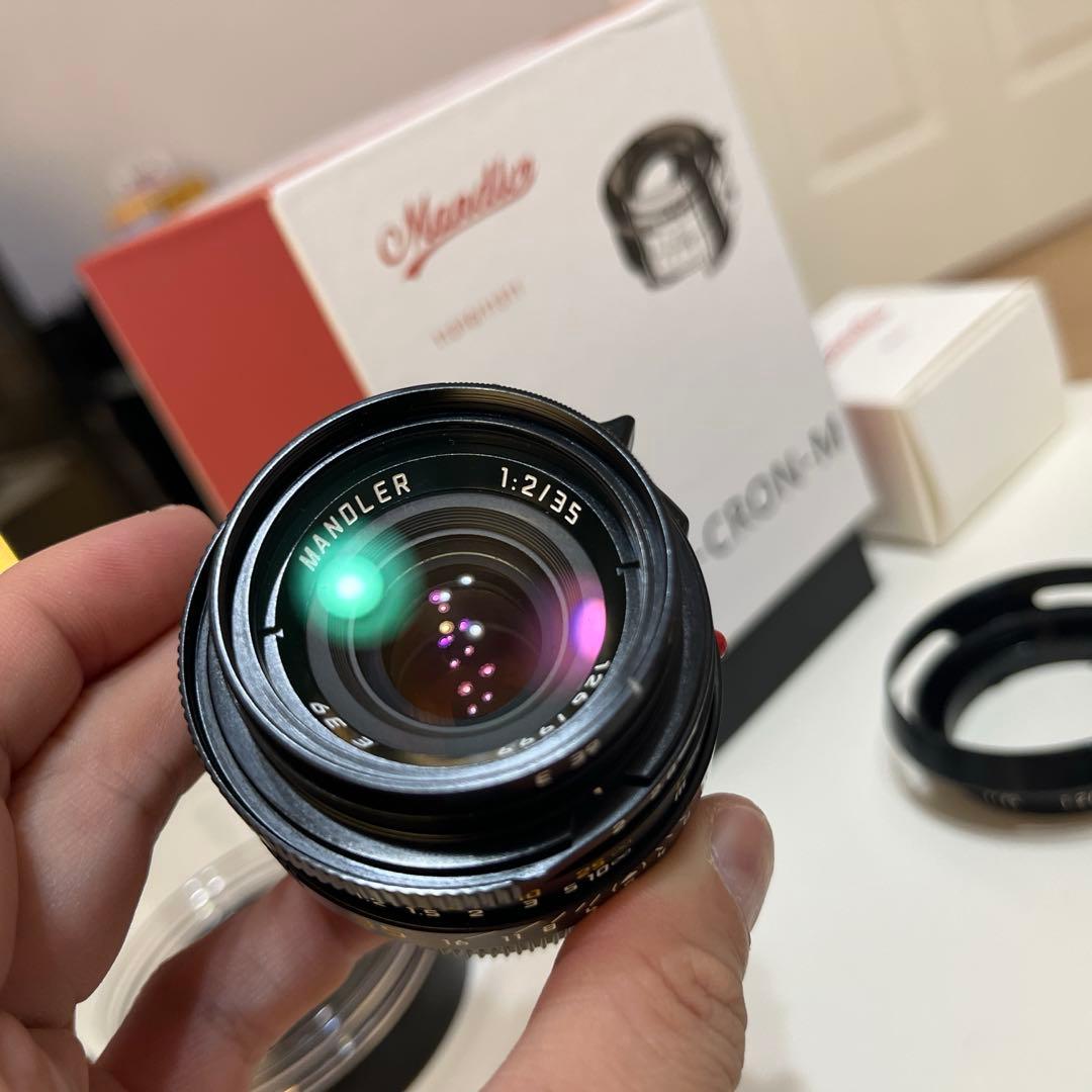 美品】Leica Mマウント 七枚玉復刻 mandler 35mm F2 - メルカリ