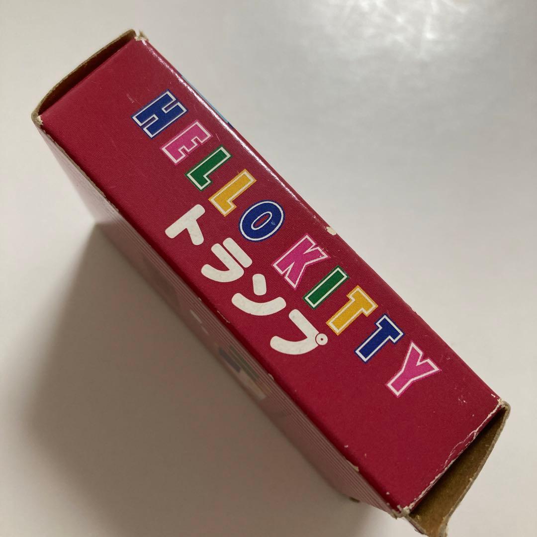昭和レトロ ハローキティ トランプ 1988年製 - メルカリ