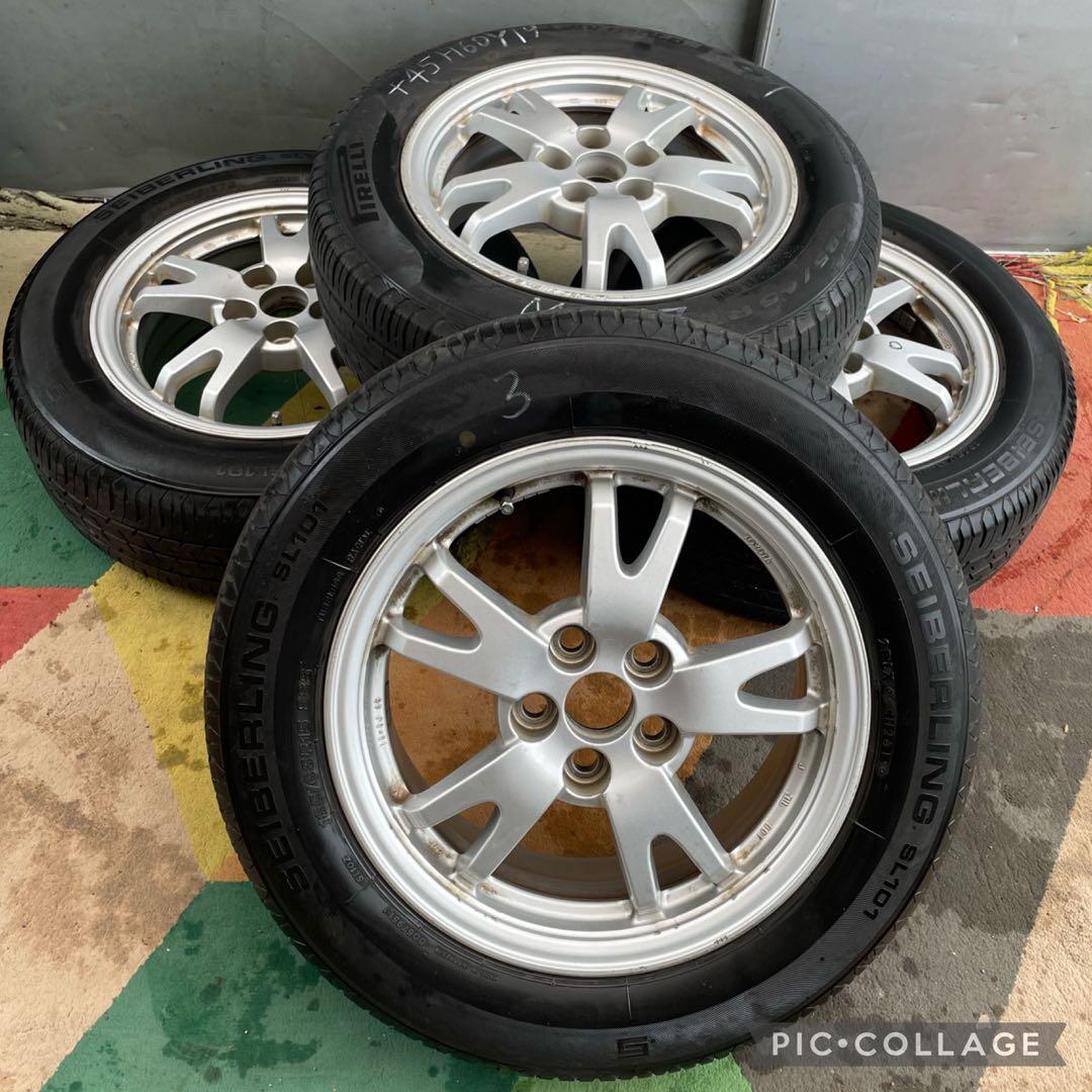 Toyota 30プリウス純正ホイール15インチ 185/65R15 - メルカリ