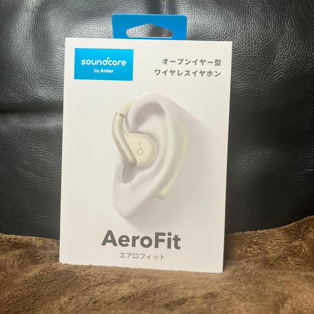Anker Soundcore AeroFitオープンイヤー型ワイヤレスイヤホン Amazon.co.jp: Anker Soundcore AeroFit (Bluetooth 5.3)【オープン