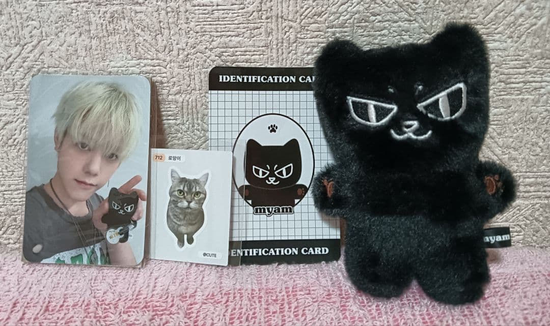 N.Flyingチャフングッズ MYAM DOLL KEYRING(黒) - メルカリ