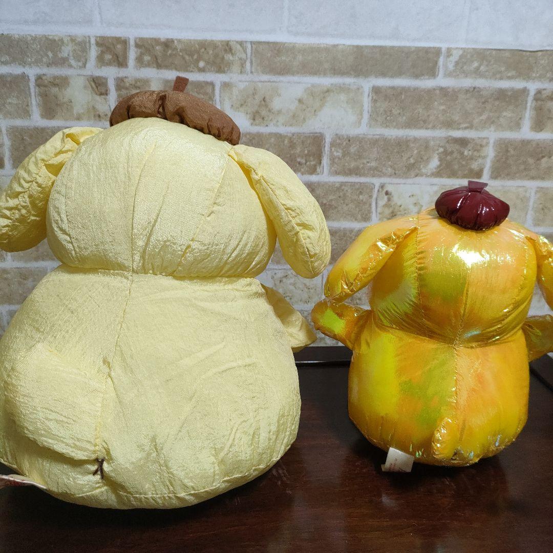 希少】サンリオ ポムポムプリン 90年代 初期ぬいぐるみ 2種セット