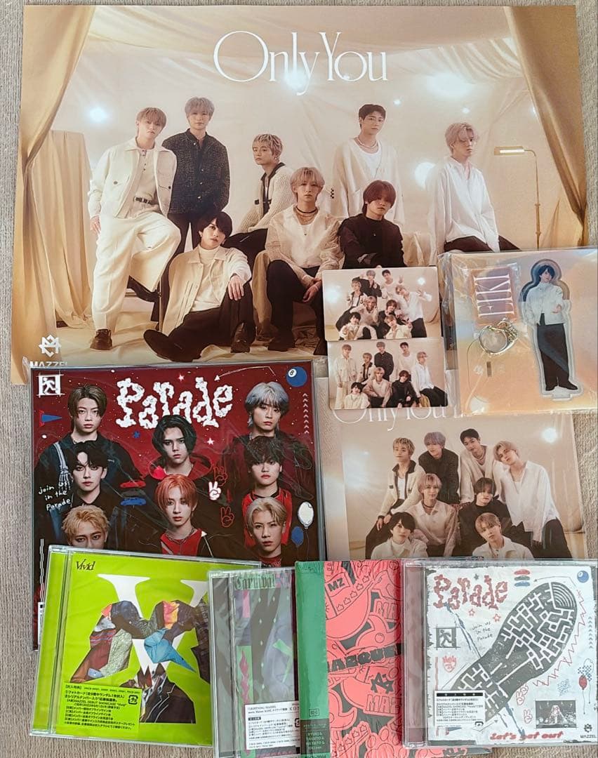MUZEUM盤Parade +Only you(アクスタ・ポスター付)CD他 MAZZEL 4th Single「Only You」2025.11.26 Release!! | MAZZEL