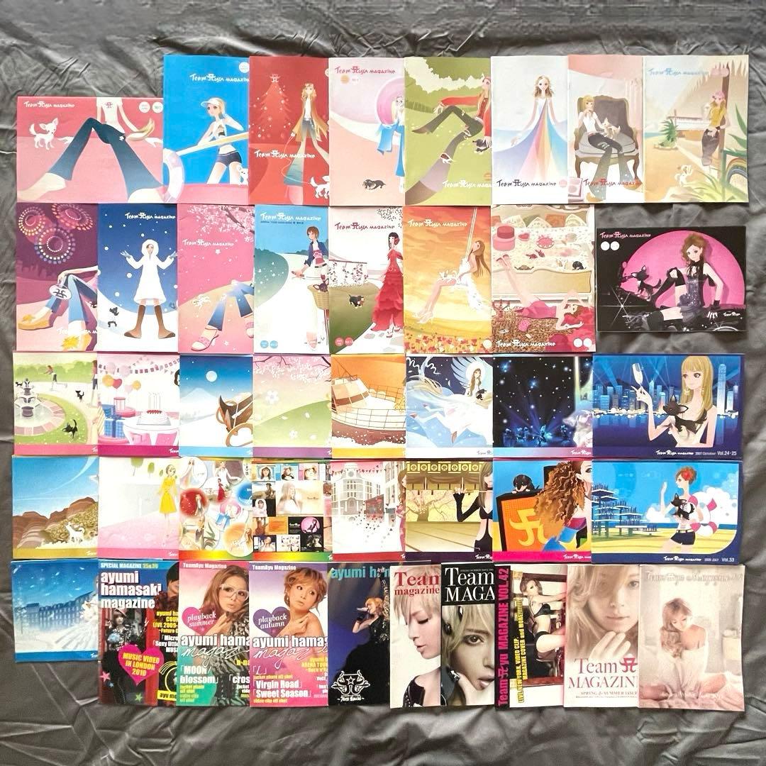 浜崎あゆみ ファンクラブ会報 TeamAyu Magazine 42冊セット - メルカリ