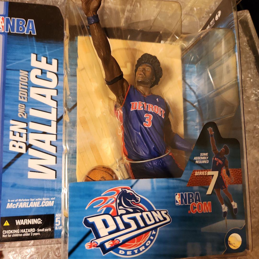 希少 アフロver.】マクファーレン NBA ベン ウォーレス フィギュア