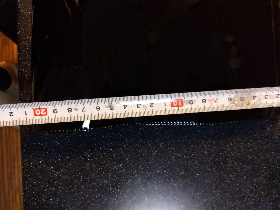 希少品　ユニセックス　エナメル黒のスタイリッシュなニーハイブーツ