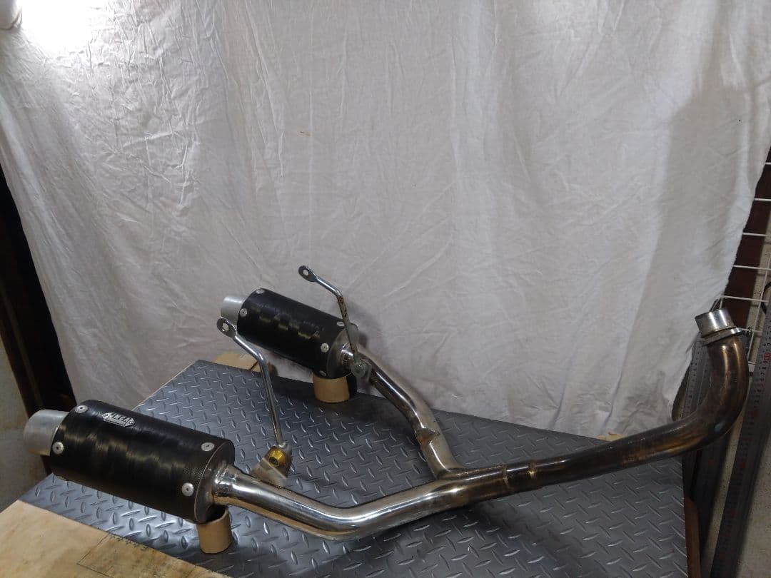 送料込】Z50J ホンダ モンキー用 SP忠雄コンバットマフラー JMCA