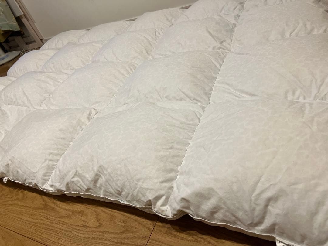 ハンガリーグースダウン90% 超長綿100% 1.4k シングル 日本製