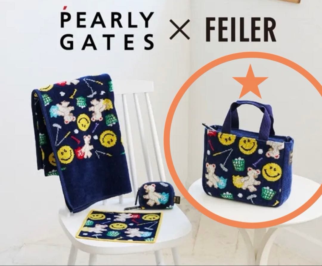 未開封⭐︎パーリーゲイツ×フェイラー コラボ カートバッグ - メルカリ