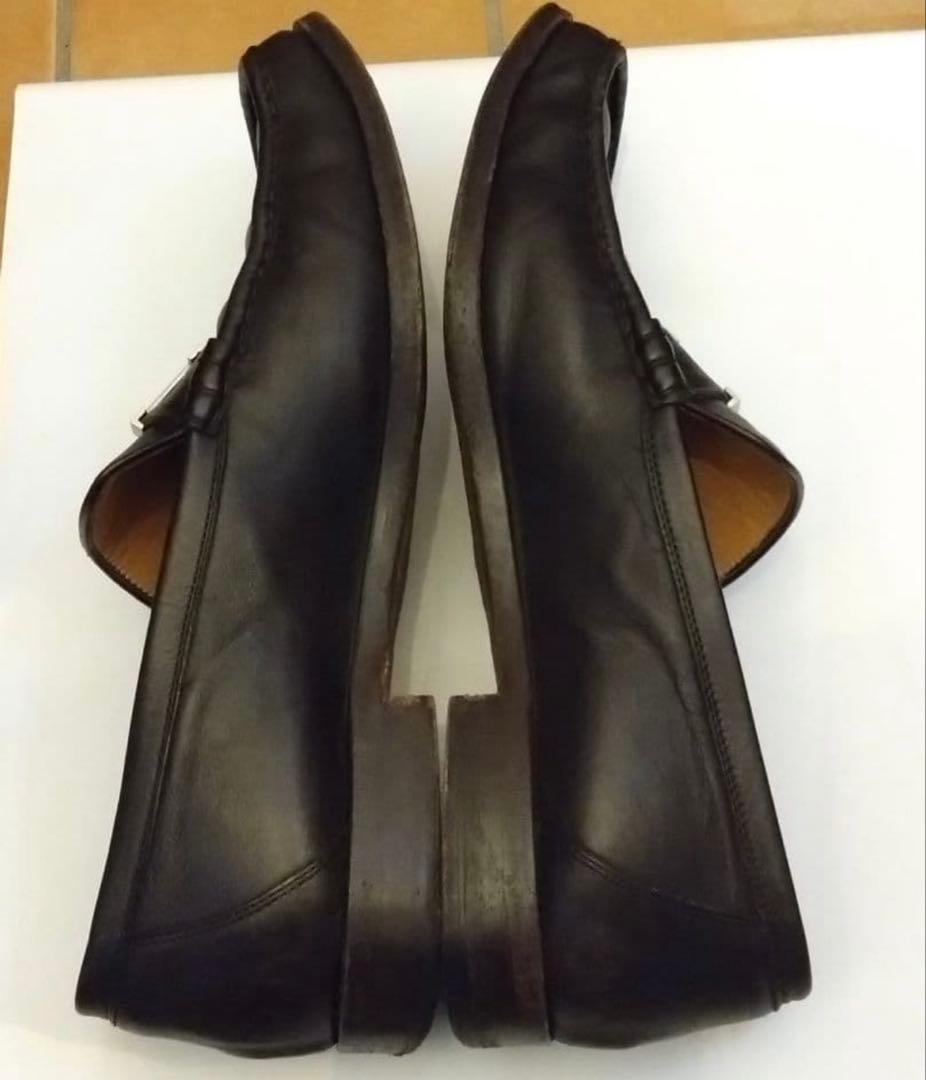 最高級】HERMES エルメス パリ モカシン Hロゴブラウン - メルカリ