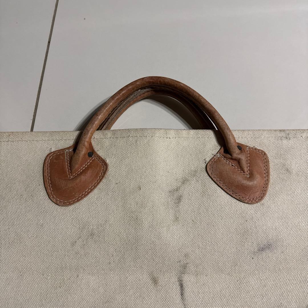 60's L.L.Bean ログキャリー 薪用 筆記体タグ Vintage