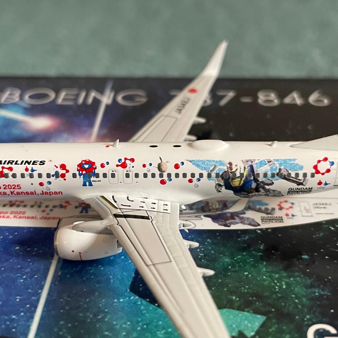 JAL 737-800 ガンダム EXPO JA342J ph 1:400の通販｜www.missouri-66.com
