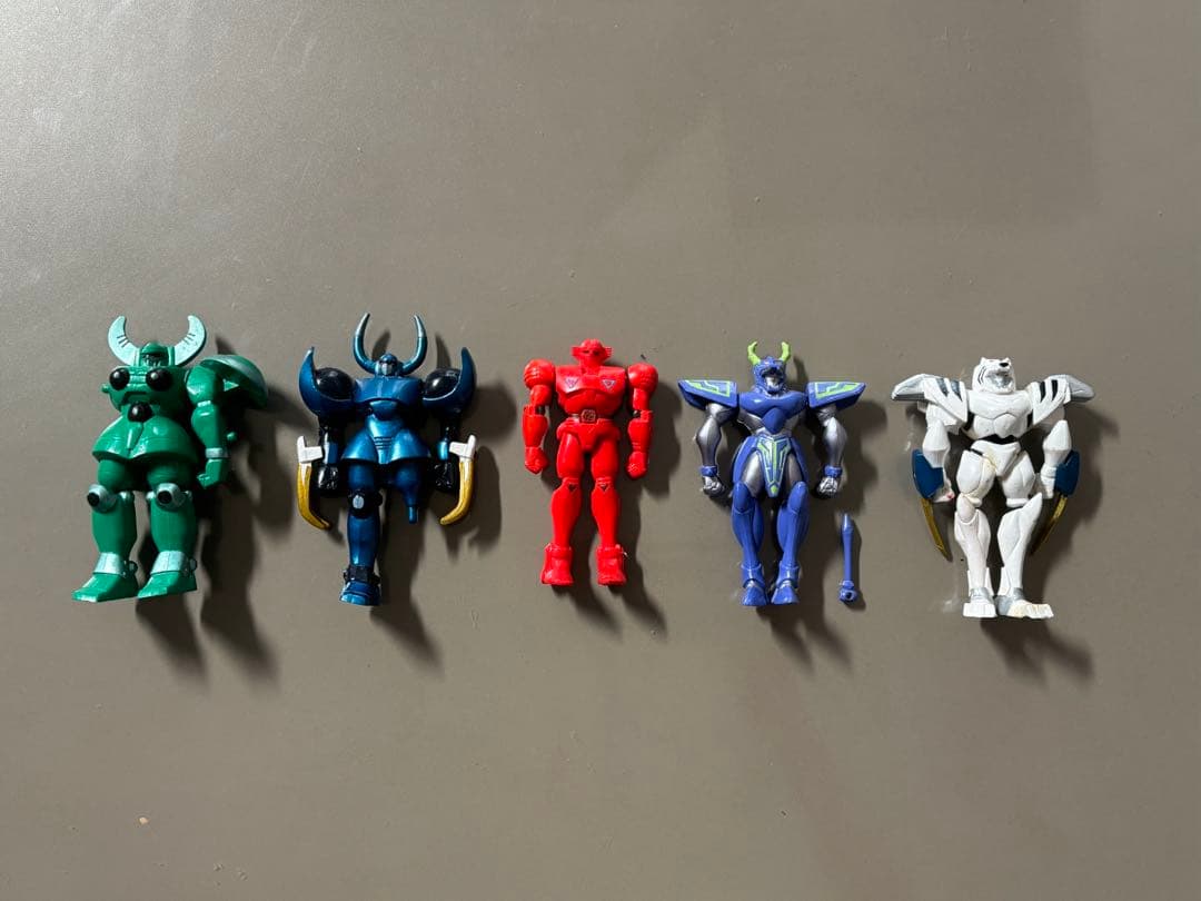 【希少】レッドバロン メタルファイトセット　ソフビ 5体 廃盤品】BANDAI(バンダイ)よりレッドバロン メタルファイトセットが