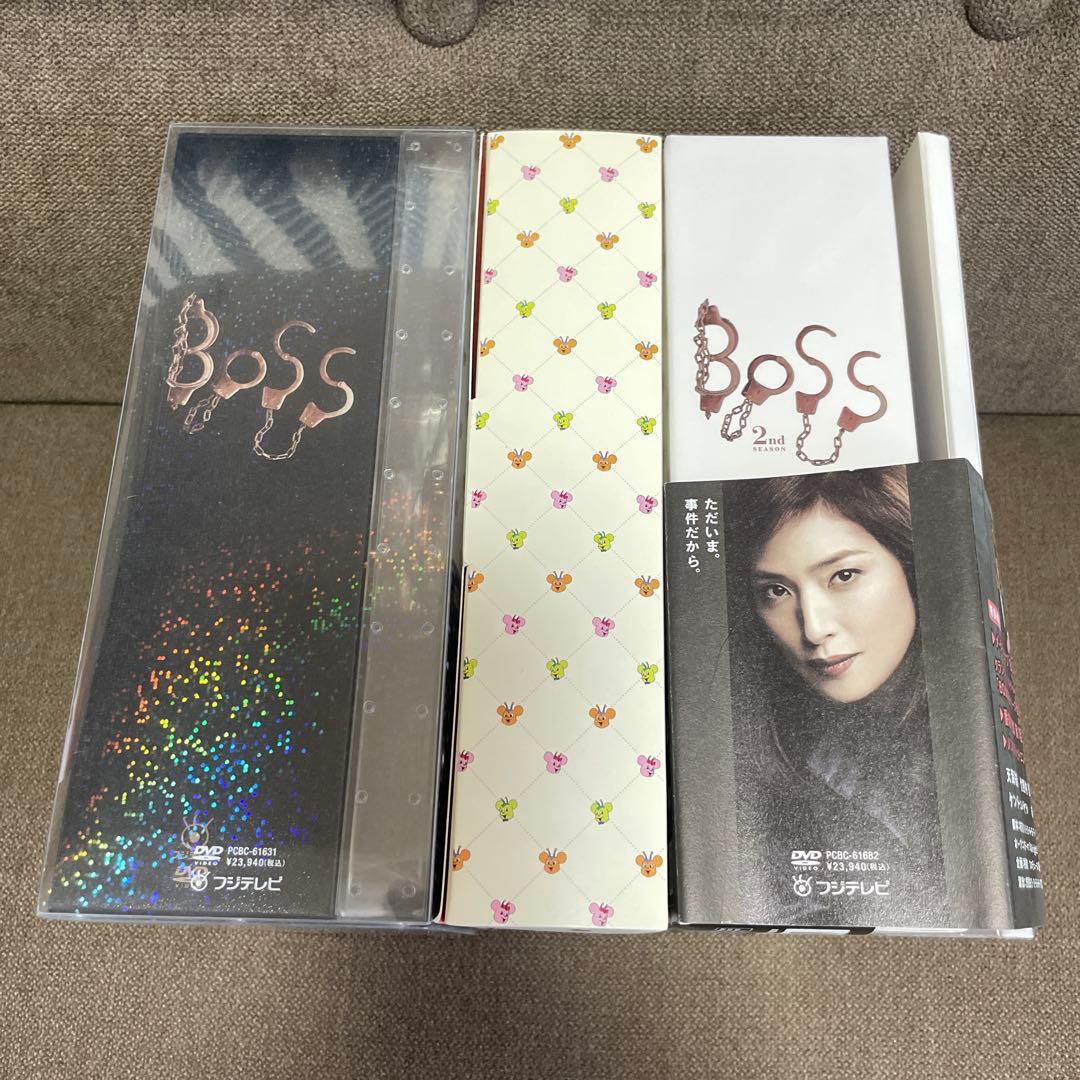 BOSS DVD-BOX 1・2SET BOSS ボス 全12枚 1、2 レンタル落ち 全巻セット 中古 DVD テレビ