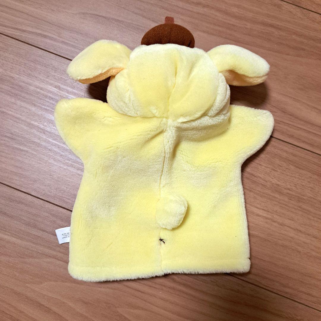 ポムポムプリン ハンドパペット ぬいぐるみ レトロ ヴィンテージ