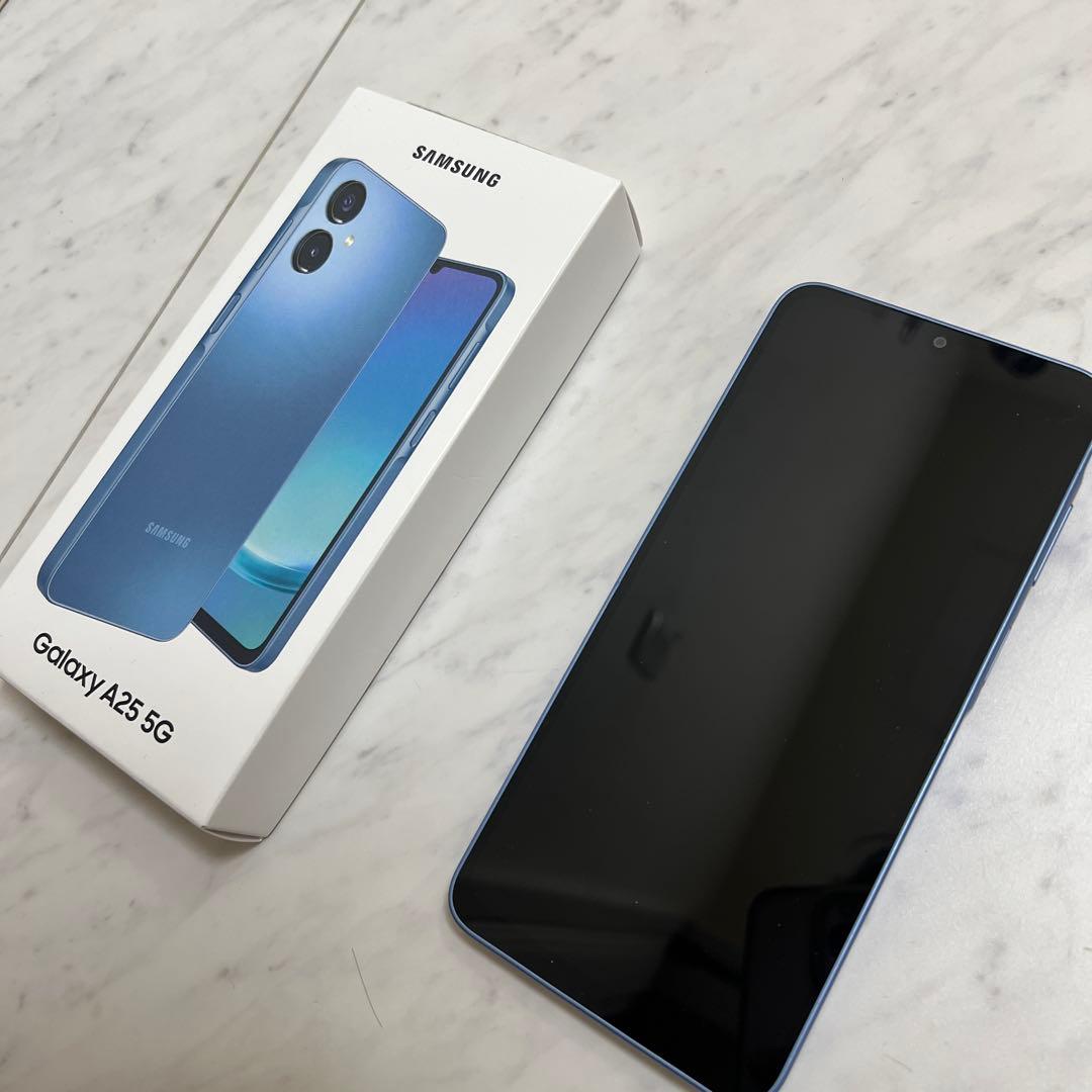 Samsung Galaxy A25 5G 本体 青 Samsung Galaxy A25 5G Fantasy Blue 256GB + 8GB Dual-Sim Unlocked