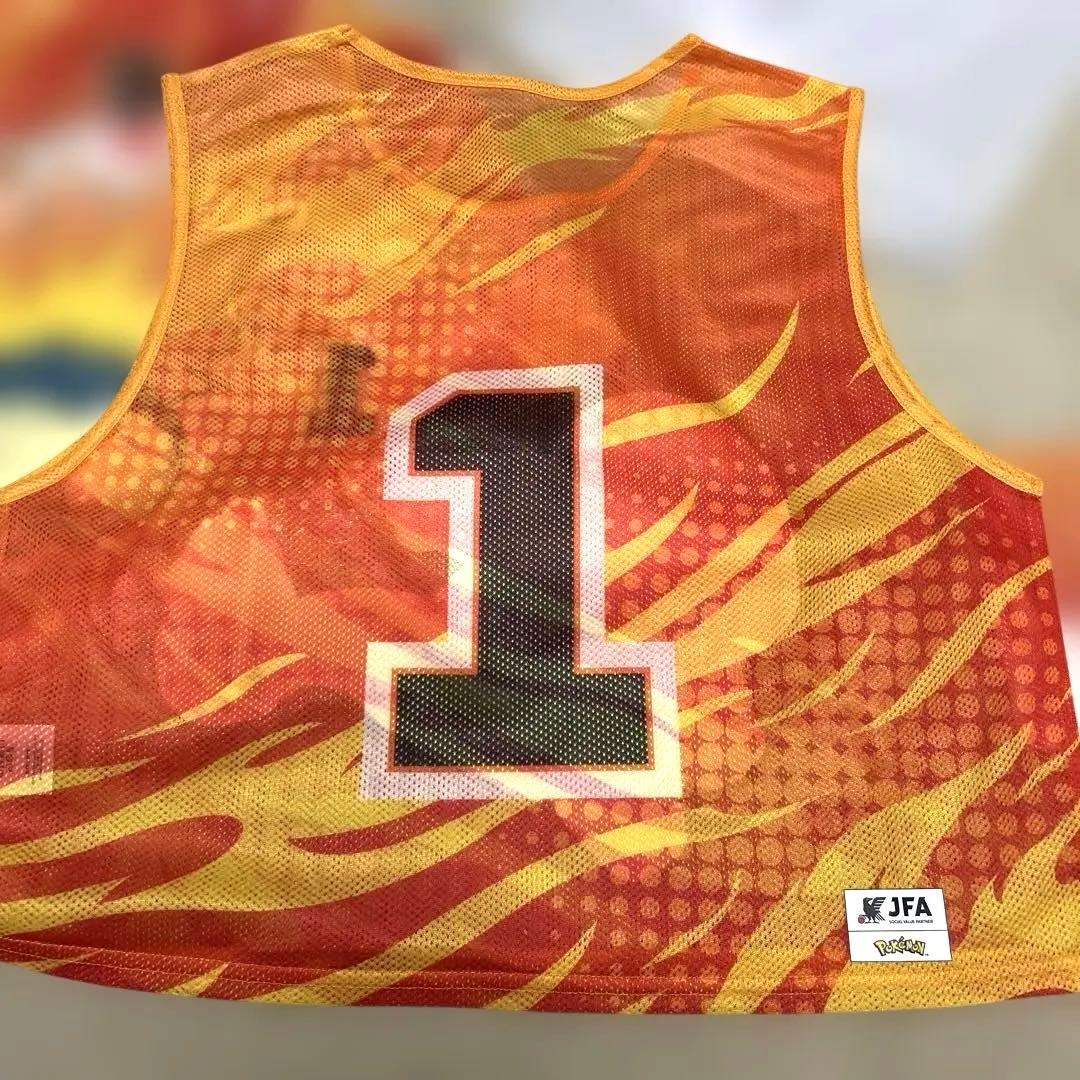 未使用品 JFA ポケモン ビブス 10枚 サッカー ポケットモンスター