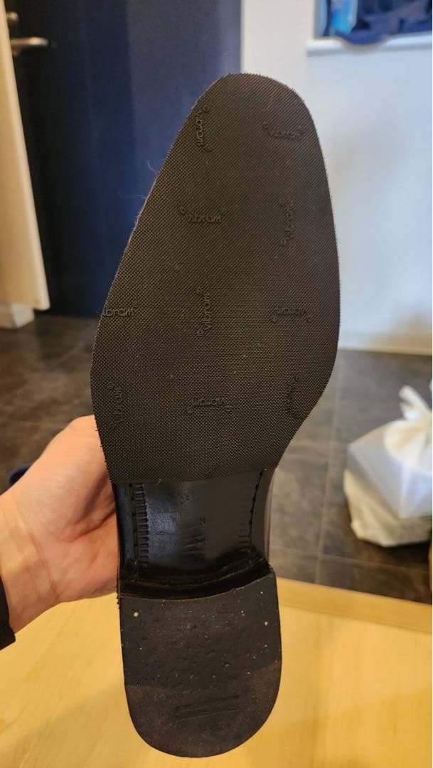 新品同様サルヴァトーレフェラガモ 8EE 最高級カーフ モンクストラップ