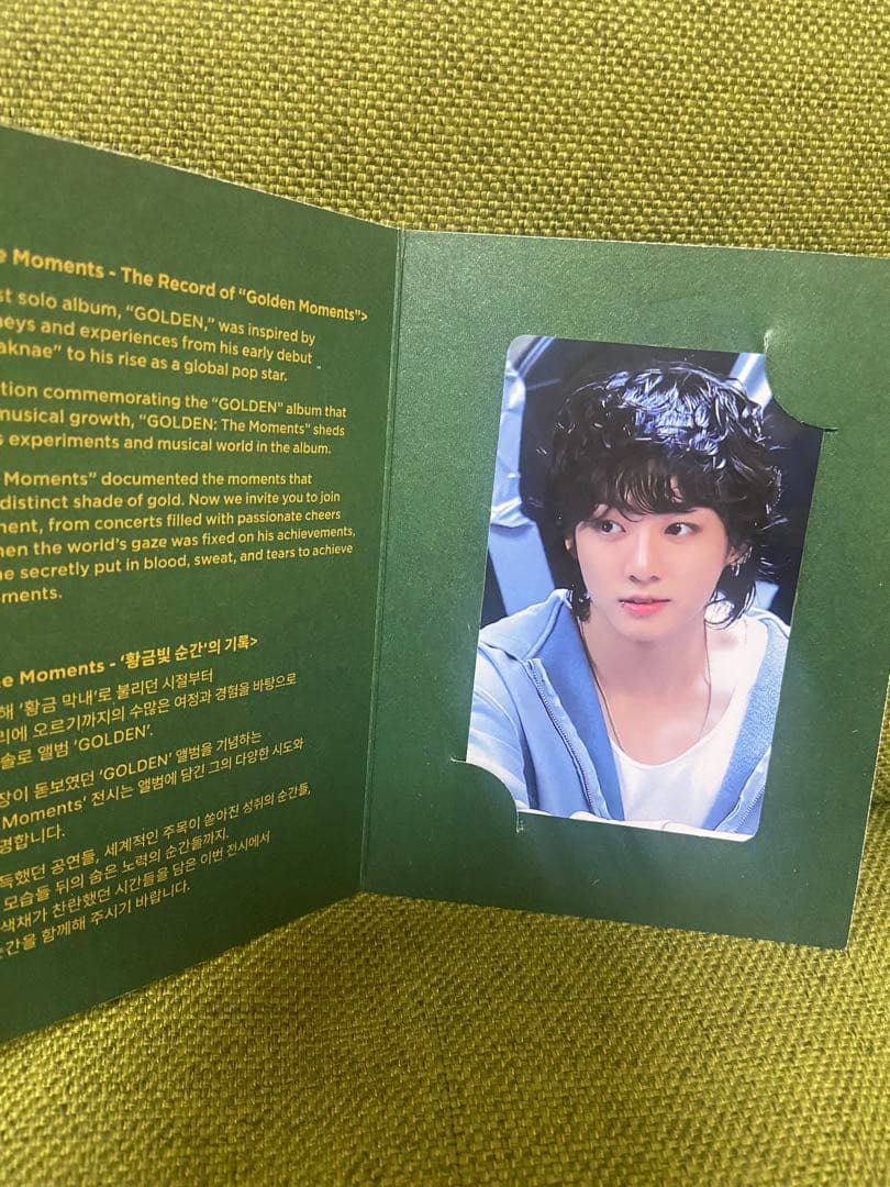 BTS グク GOLDEN チリ インド 展示会 トレカjungkook BTS ジョングク 展示会 GOLDEN トレカ インド チリ 5 - メルカリ