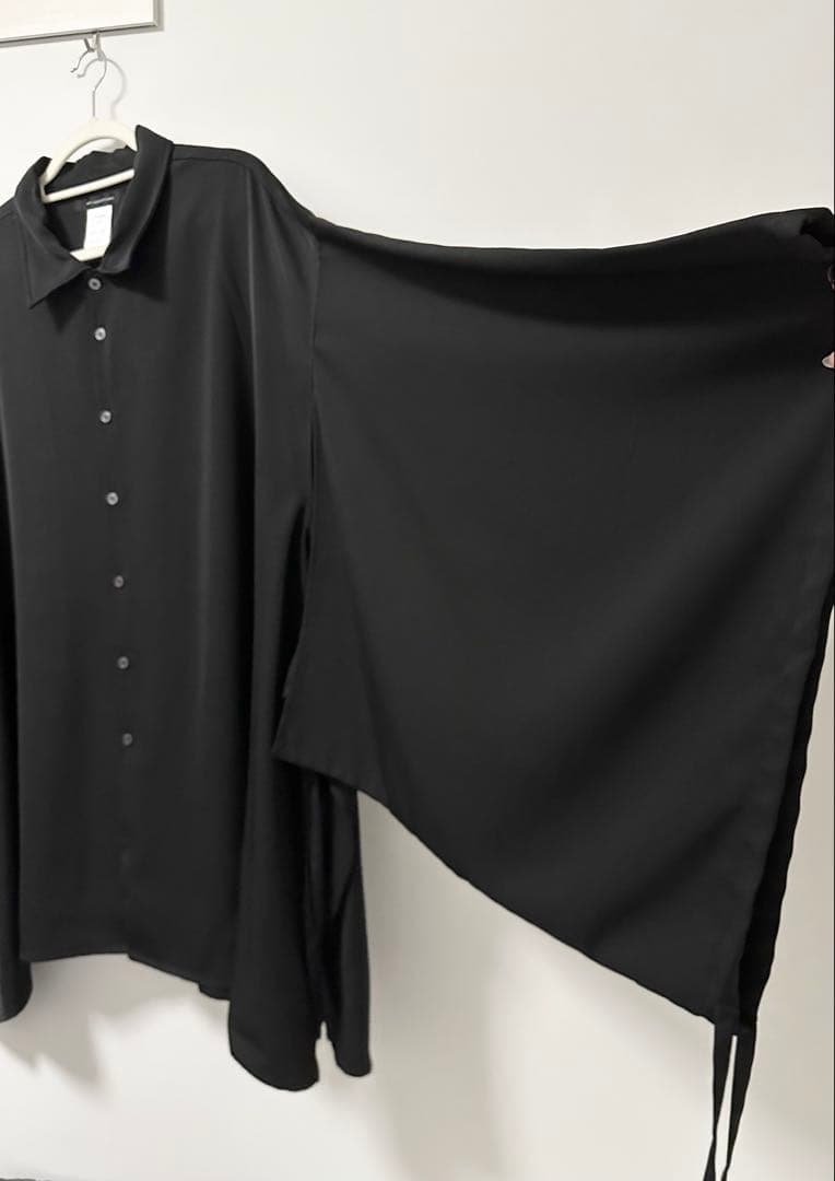 not conventional kimono shirt black - メルカリ