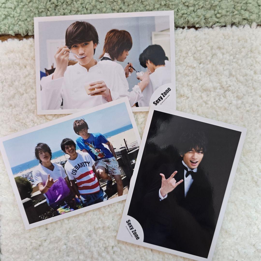 ジャニーズ フォトカード 3枚セット - メルカリ