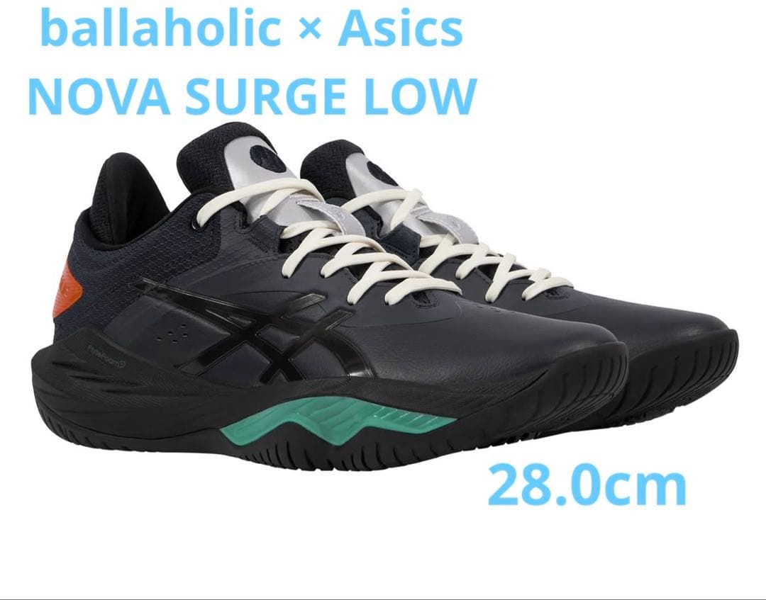 ballaholic ボーラホリック　nova surge low 28cm ballaholic × Asics Nova Surge Low 