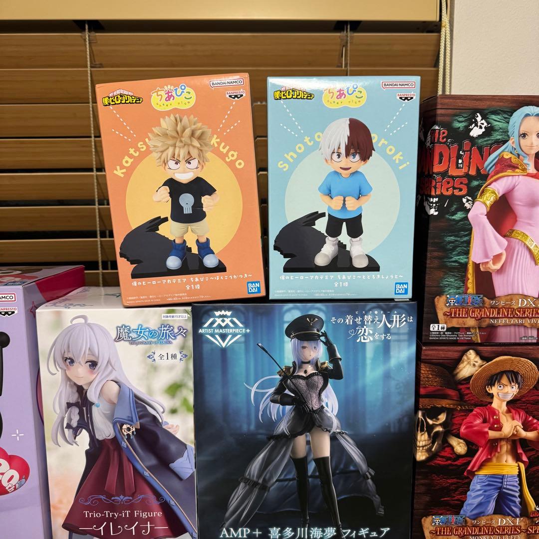 ワンピ/ナルト/ H×H/着せ恋/初音ミク他 プライズフィギュア14体まとめ
