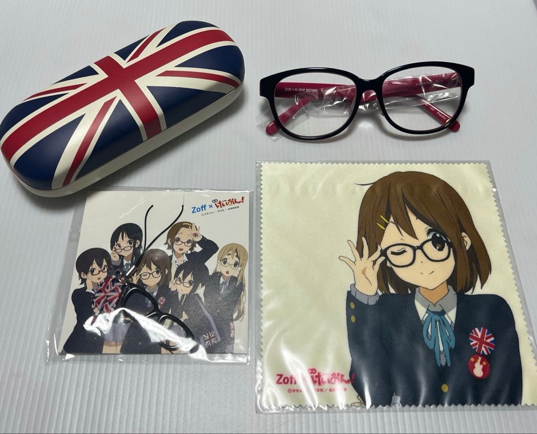 Zoff×映画「けいおん！」コラボダテメガネ 平沢唯モデル Zoff（ゾフ）× 映画「けいおん！」コラボダテメガネ 全6モデルの詳細が