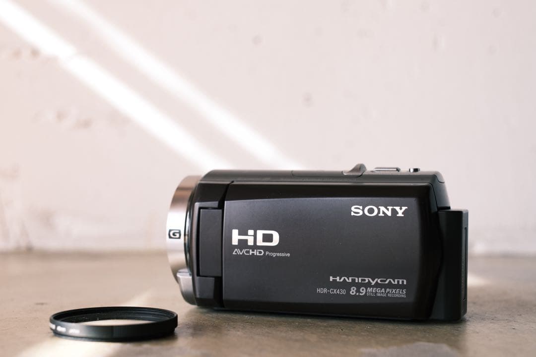 Sony HDR-CX430 空間光学式手ブレ補正搭載モデル SONY HDR-CX430V 空間光学手ブレ補正ハンディカム世界最小モデル