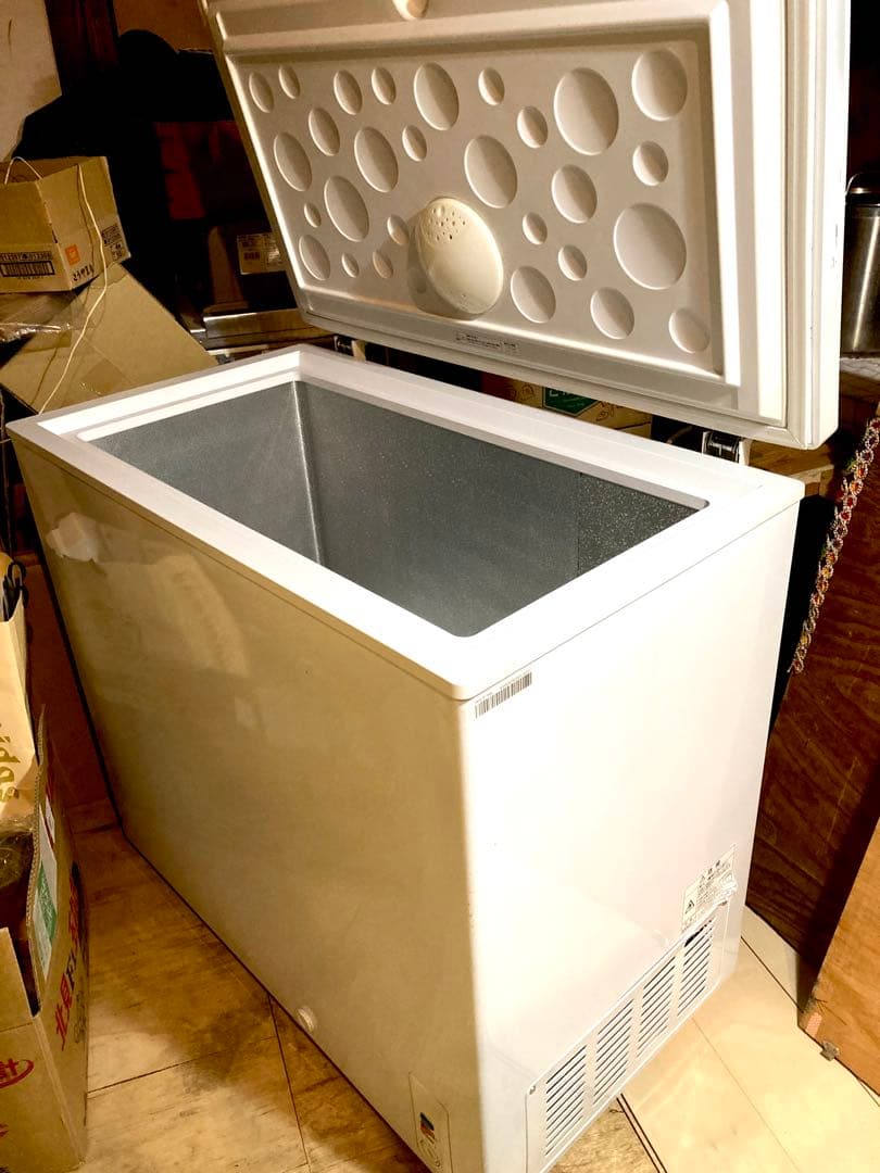 ジャンク】Haier 冷凍ストッカーJF-NC205F 2020年【205L】 - 冷蔵庫