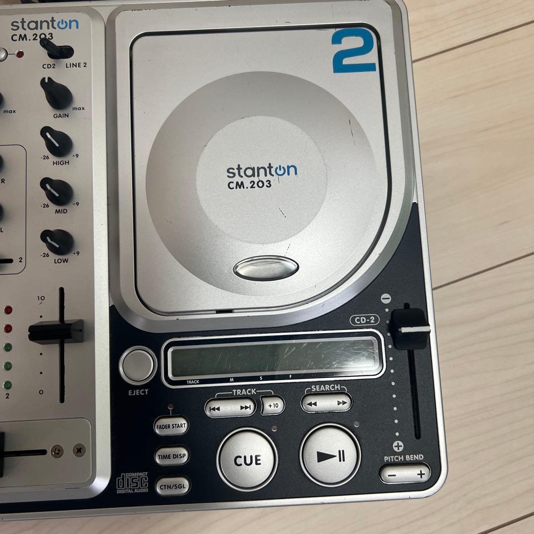 【美品】stanton CM.203-100 KORG DJミキサー CDJ