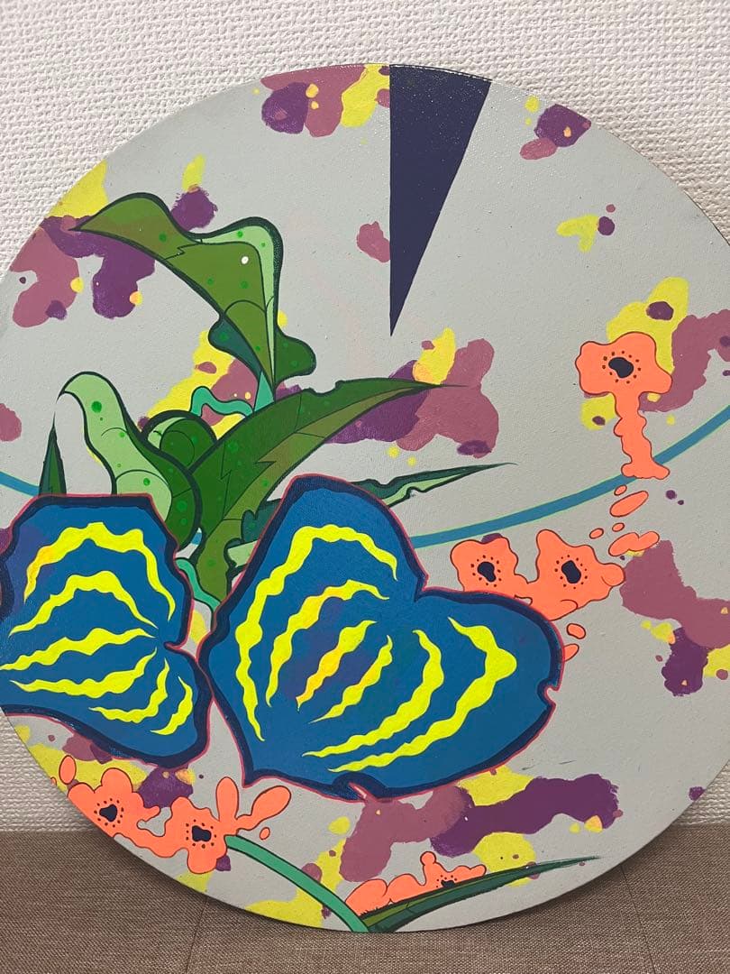 金和司 「Magical Flowers」アクリル/キャンバス 40.5cm