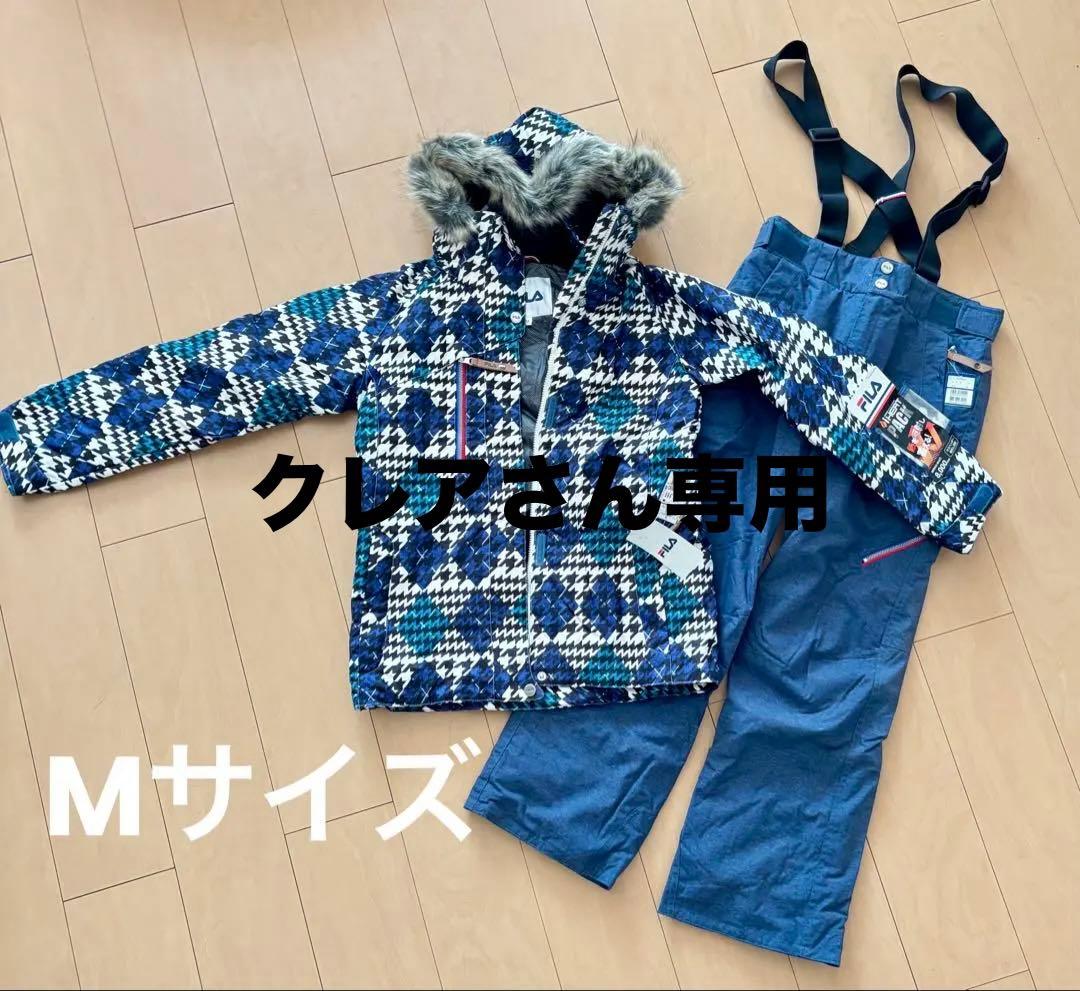 FILA スキースノボウェア 上下レディースM FILA スキースノボウェア 上下レディースM スキーウェア上下セット