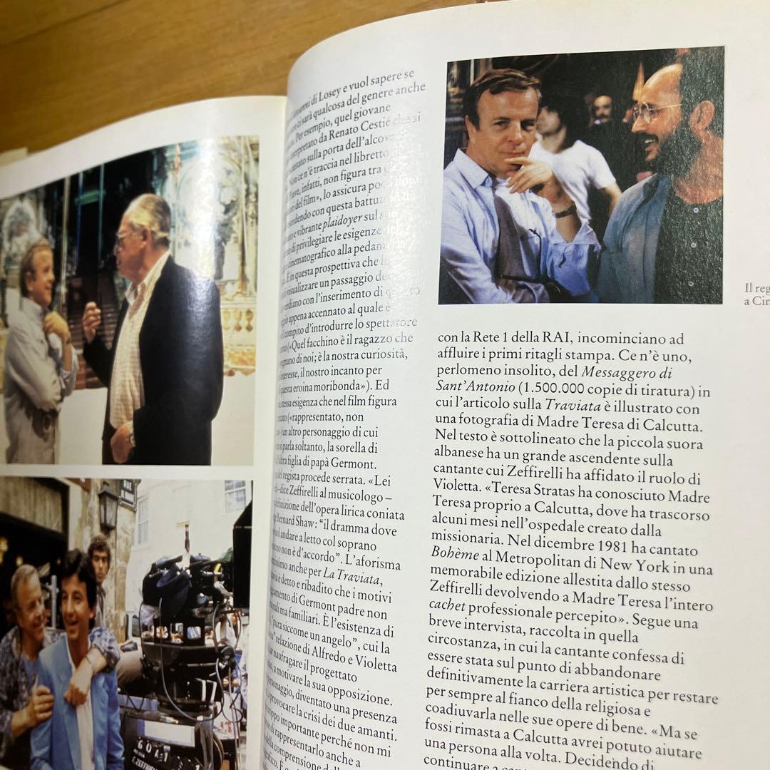 LaTraviata 椿姫写真集ゼッフィレッリイタリア　古本ストラータスドミンゴ