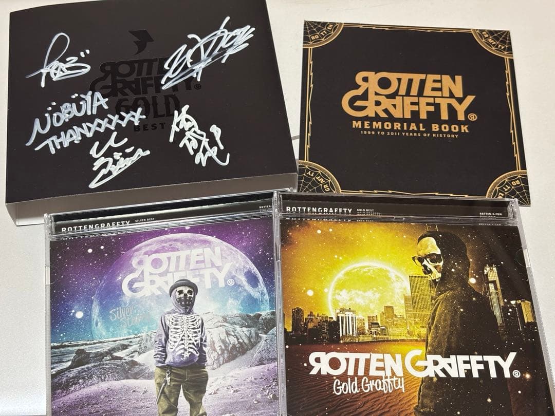 サイン入り」ROTTENGRAFFTY ロットン CD2個セット - メルカリ