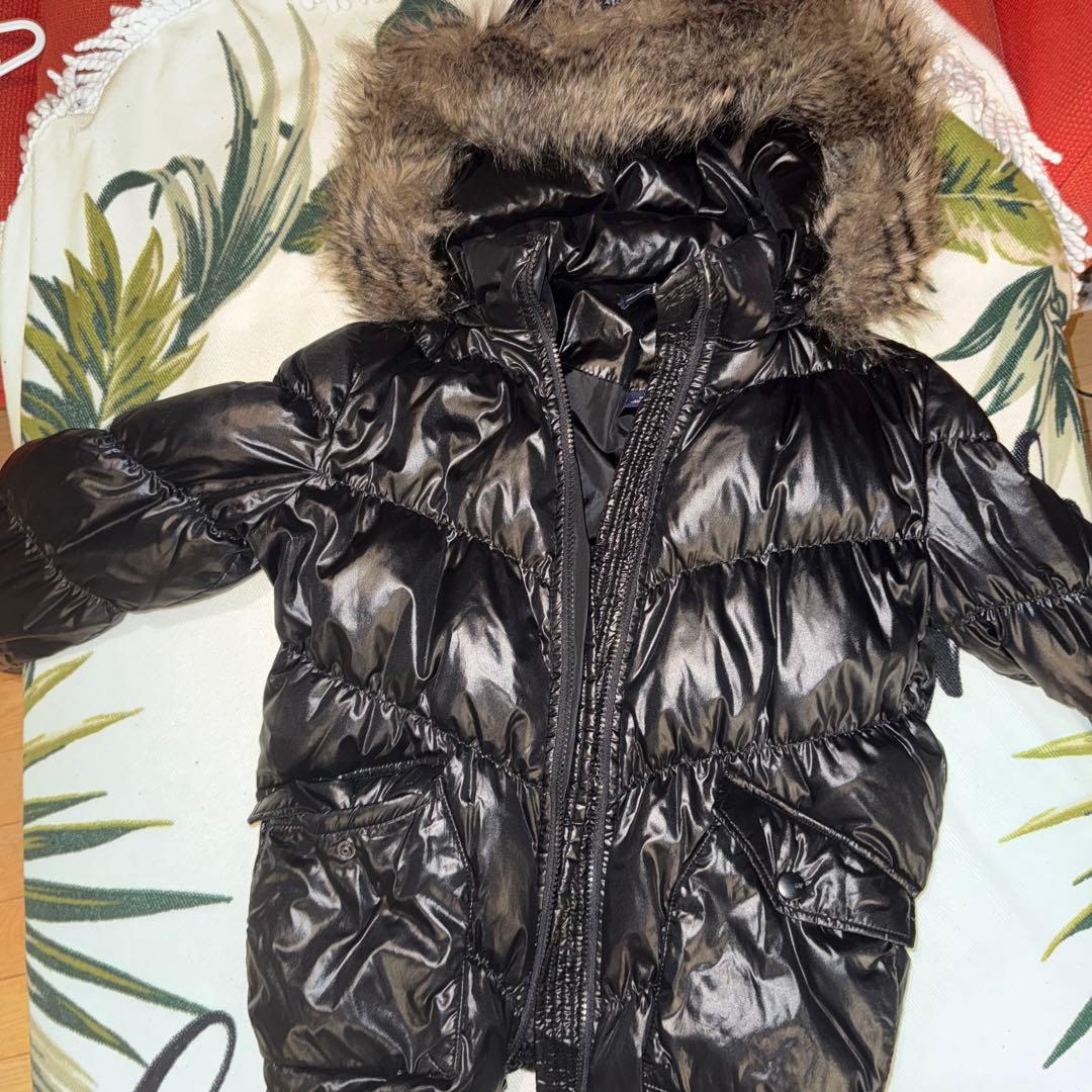 Old gap ファーダウンジャケット 光沢 短丈 平成 y2k ギャップ - メルカリ