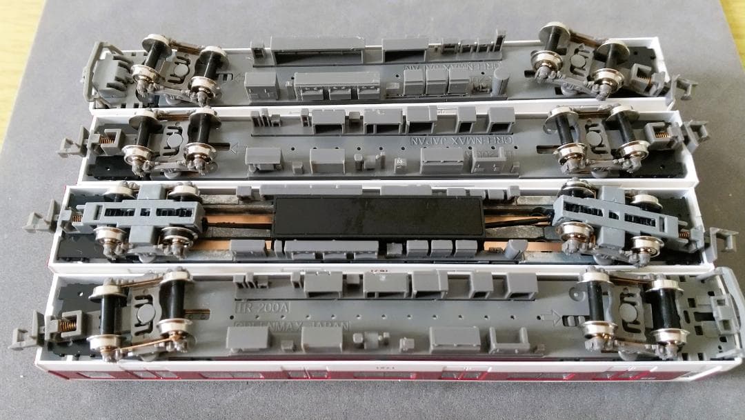 グリーンマックス 30952 近鉄1620系4両編成セット（動力無し→有り