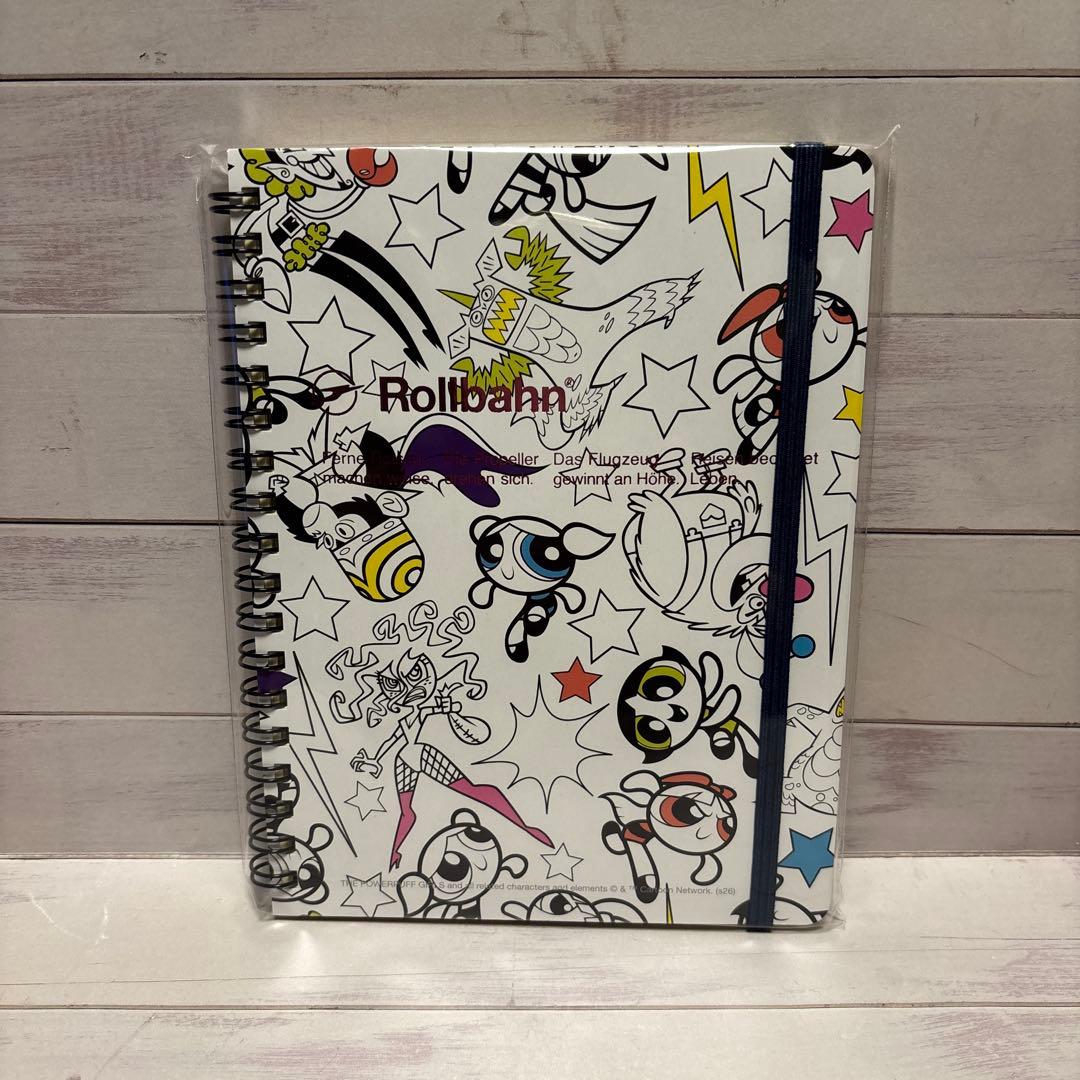 ロルバーン パワーパフガールズ メモL A B C ピンク 白 黒