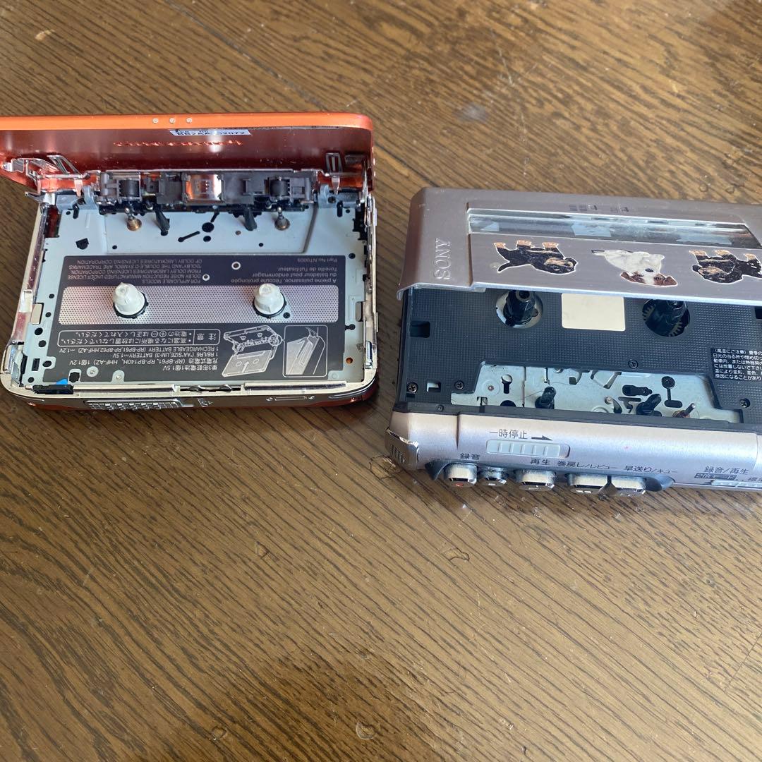 ジャンク品 ポータブルカセットプレイヤー - メルカリ