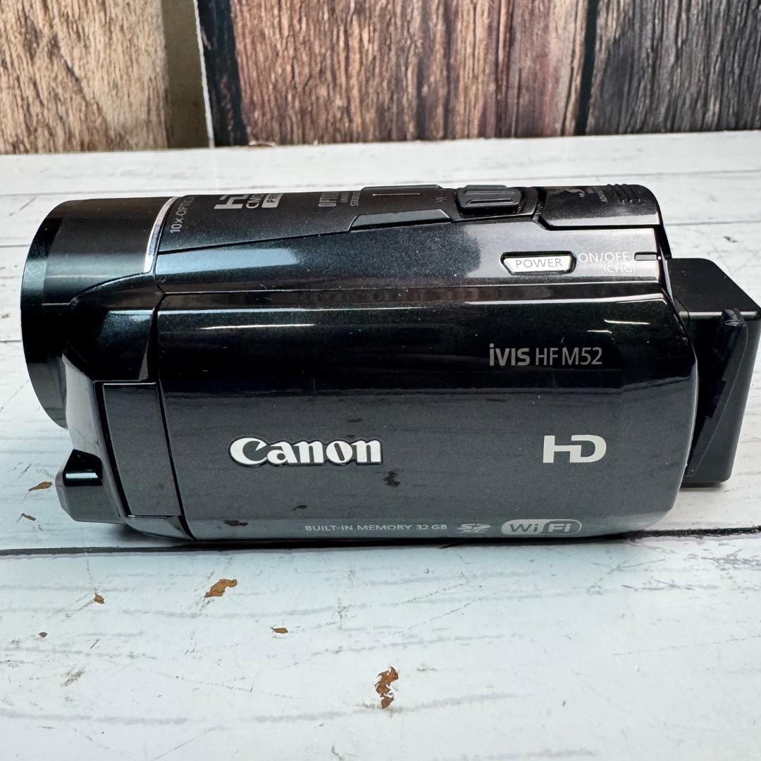 Canon キャノン iVIS HF M52 ビデオカメラ 本体 充電器付 動作