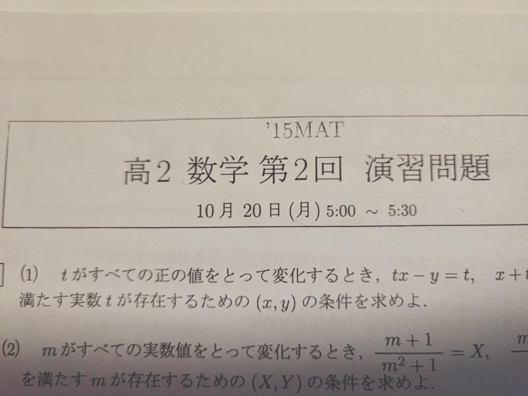 三森司先生のMAT高2～高3数学演習プリント板書フルセット 駿台 鉄緑会